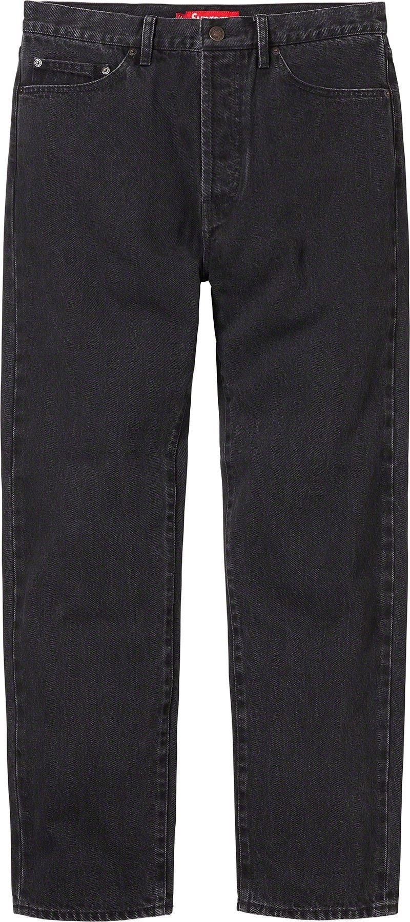 Stone Washed Black Slim Jean